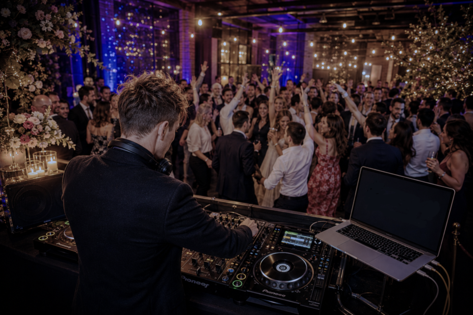 Wedding DJ, live piano and MC