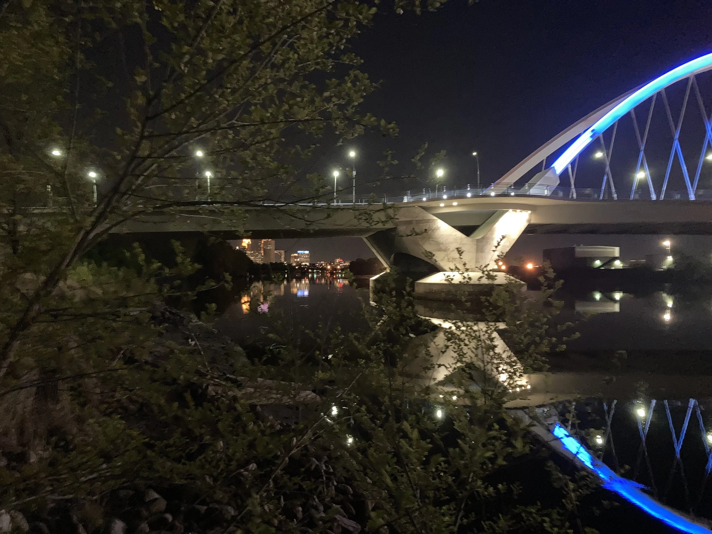What's under Lowry Bridge