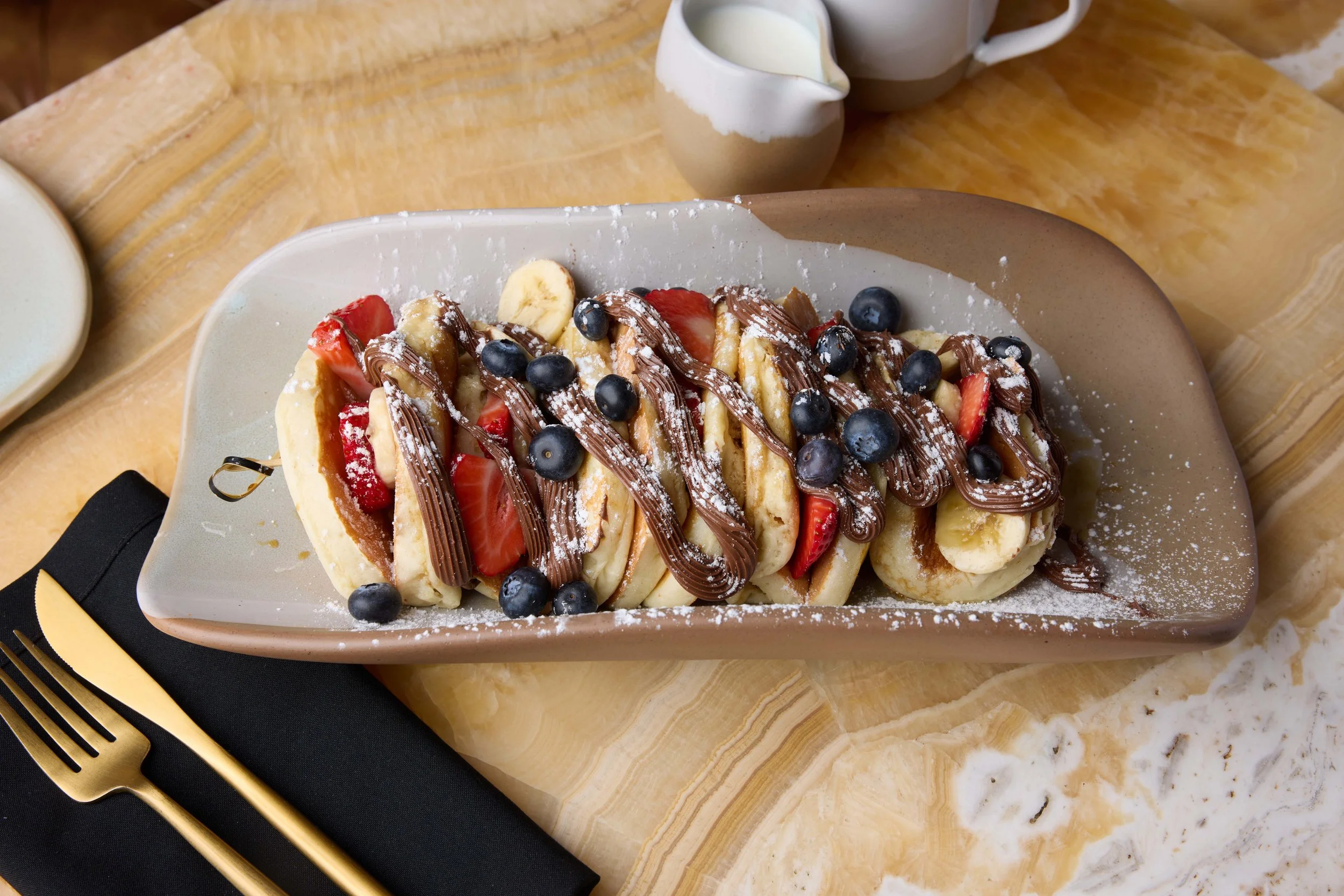 Commercial food photographer New York City for luxury hospitality marketing.