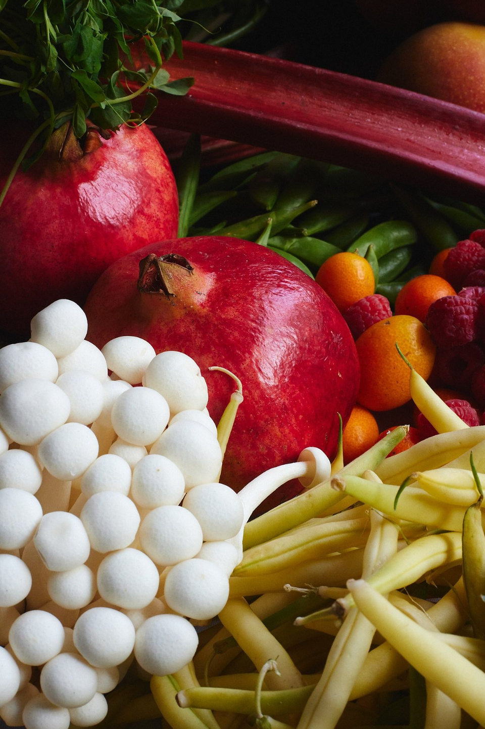 NYC food photography with refined styling and moody tones