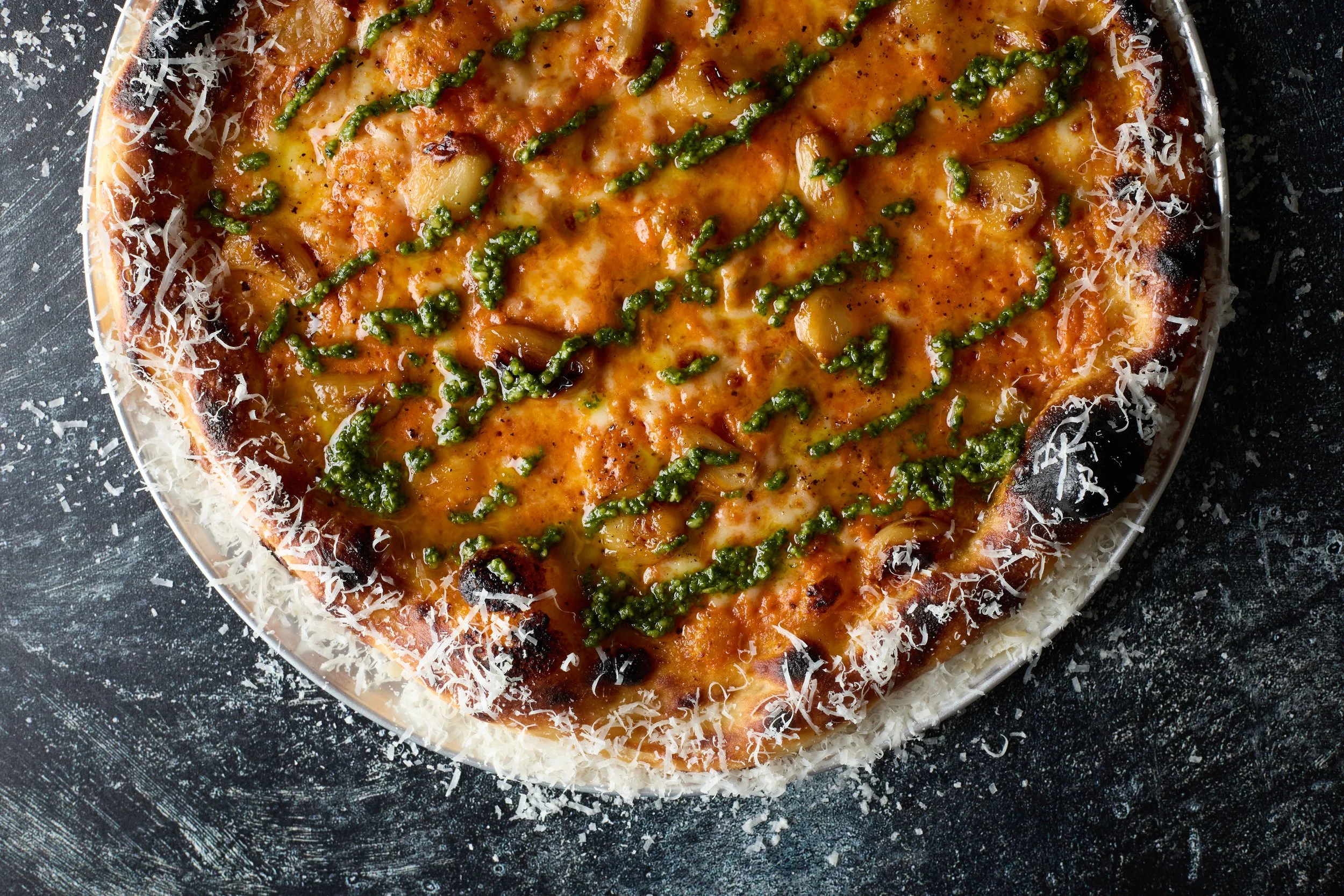 Commissioned restaurant food photography produced in New York City for licensed brand use.