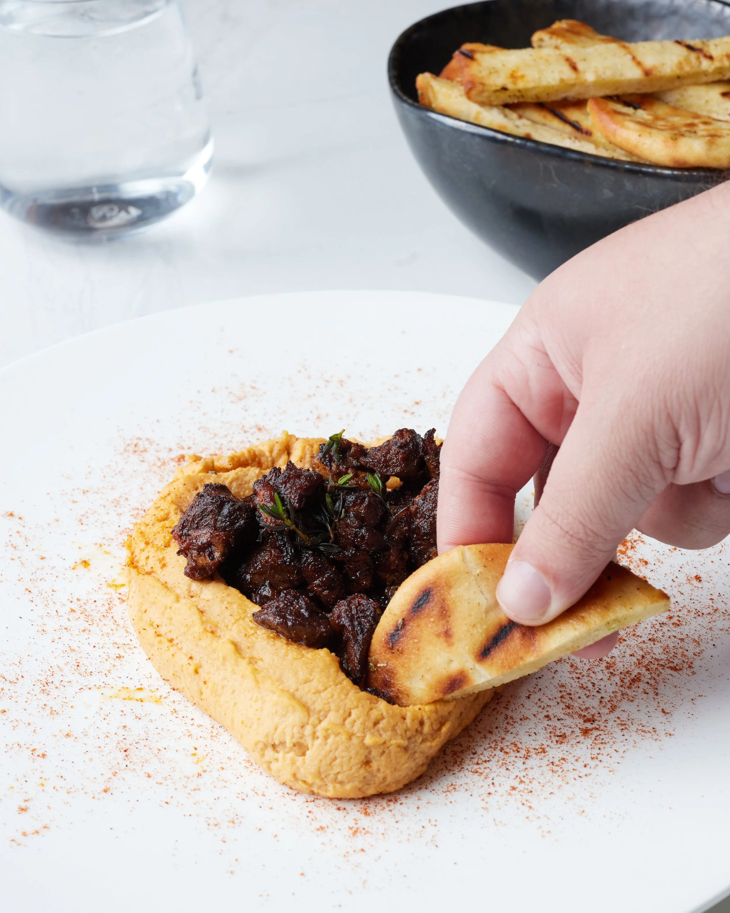 Professional food photographer NYC specializing in upscale dining visuals.