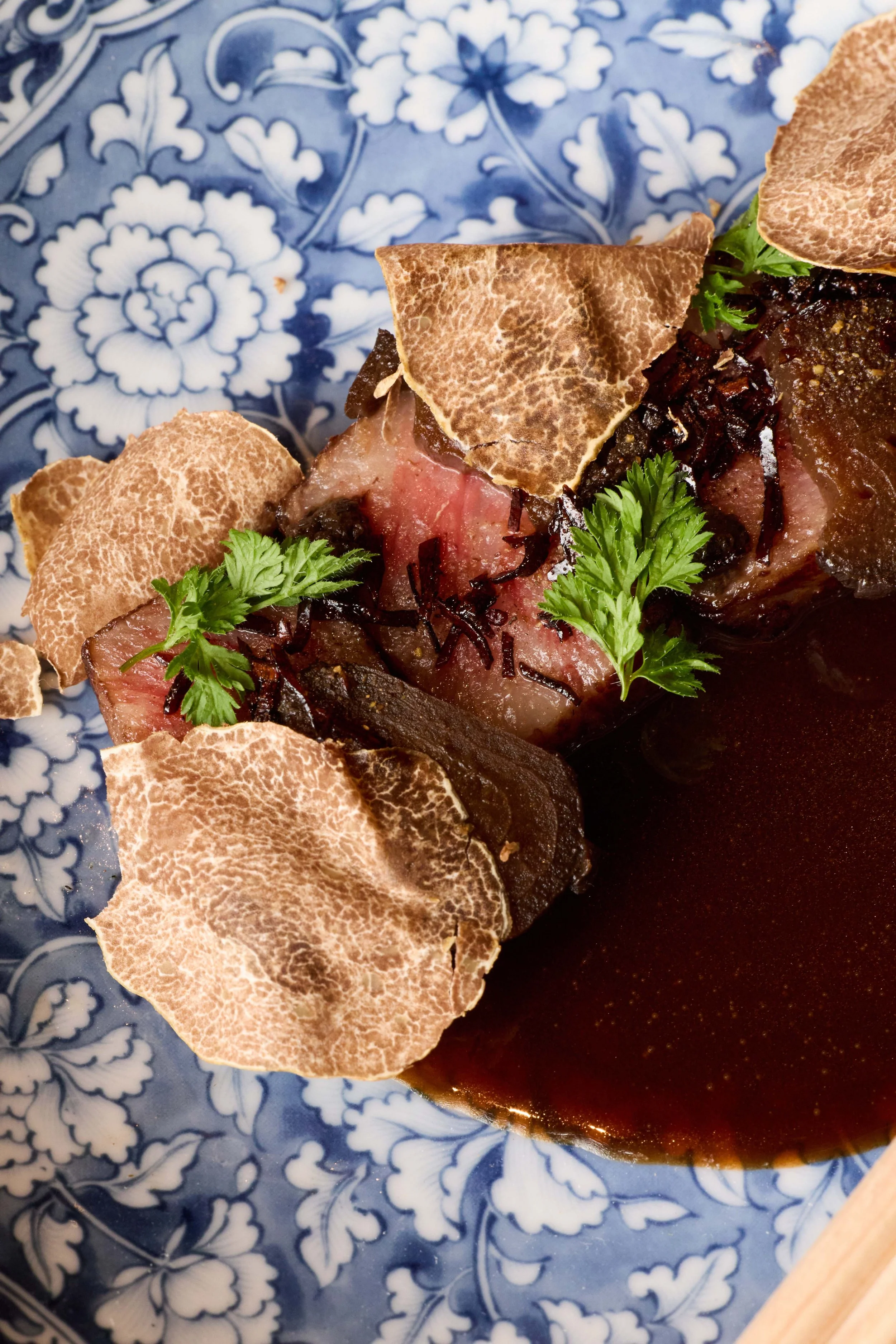 NYC food photographer specializing in luxury restaurant photography.