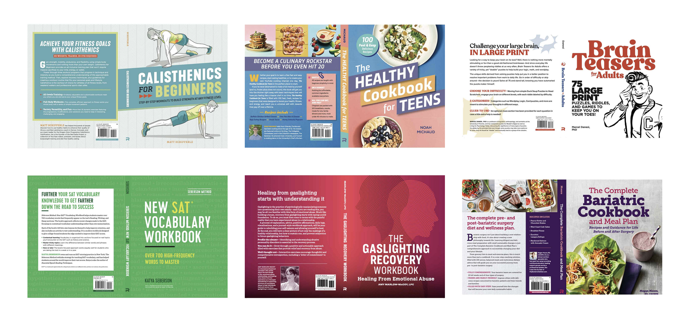 Callisto Media book covers
