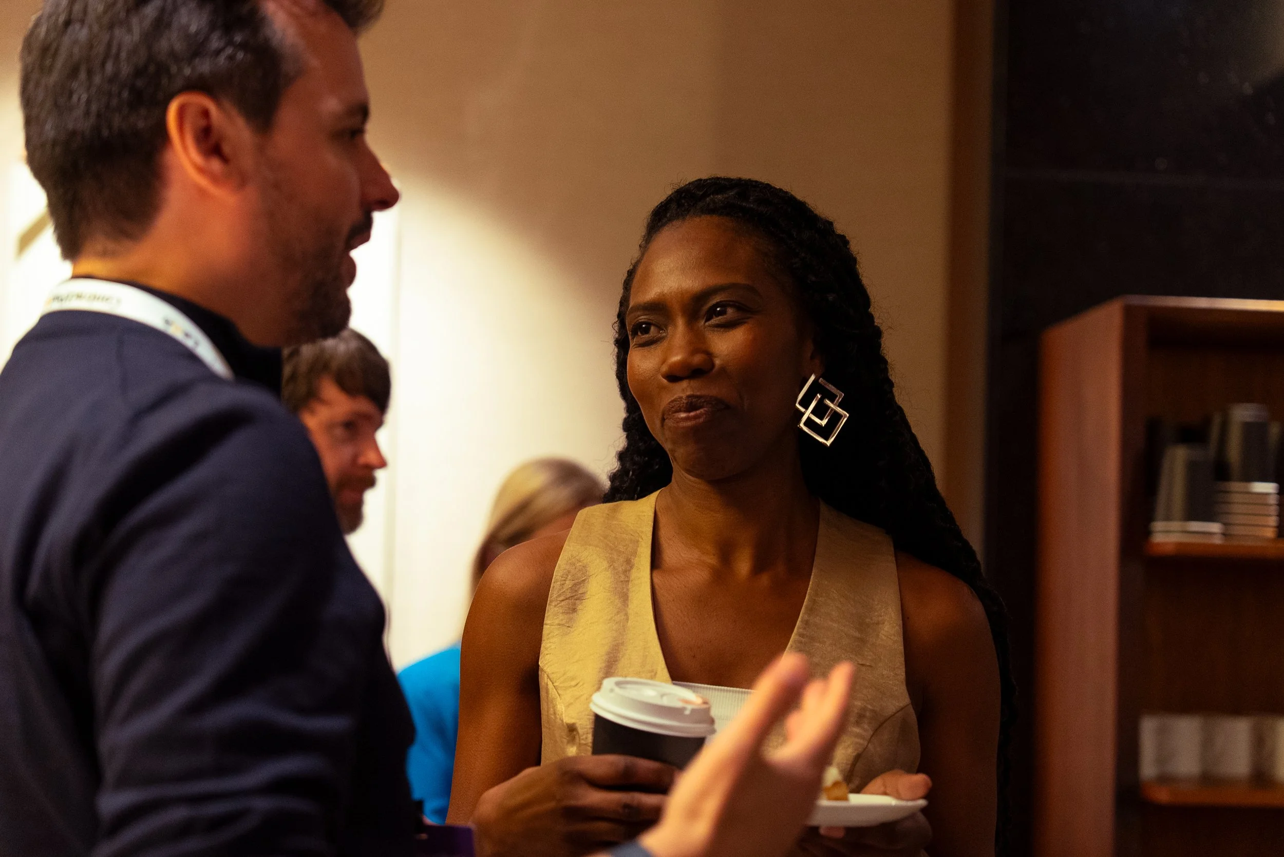 Woman Listening with Coffee.jpg