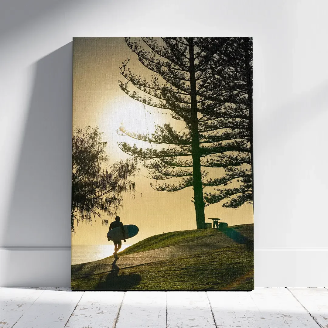Burleigh Heads print by photographer Michael Tomkinson