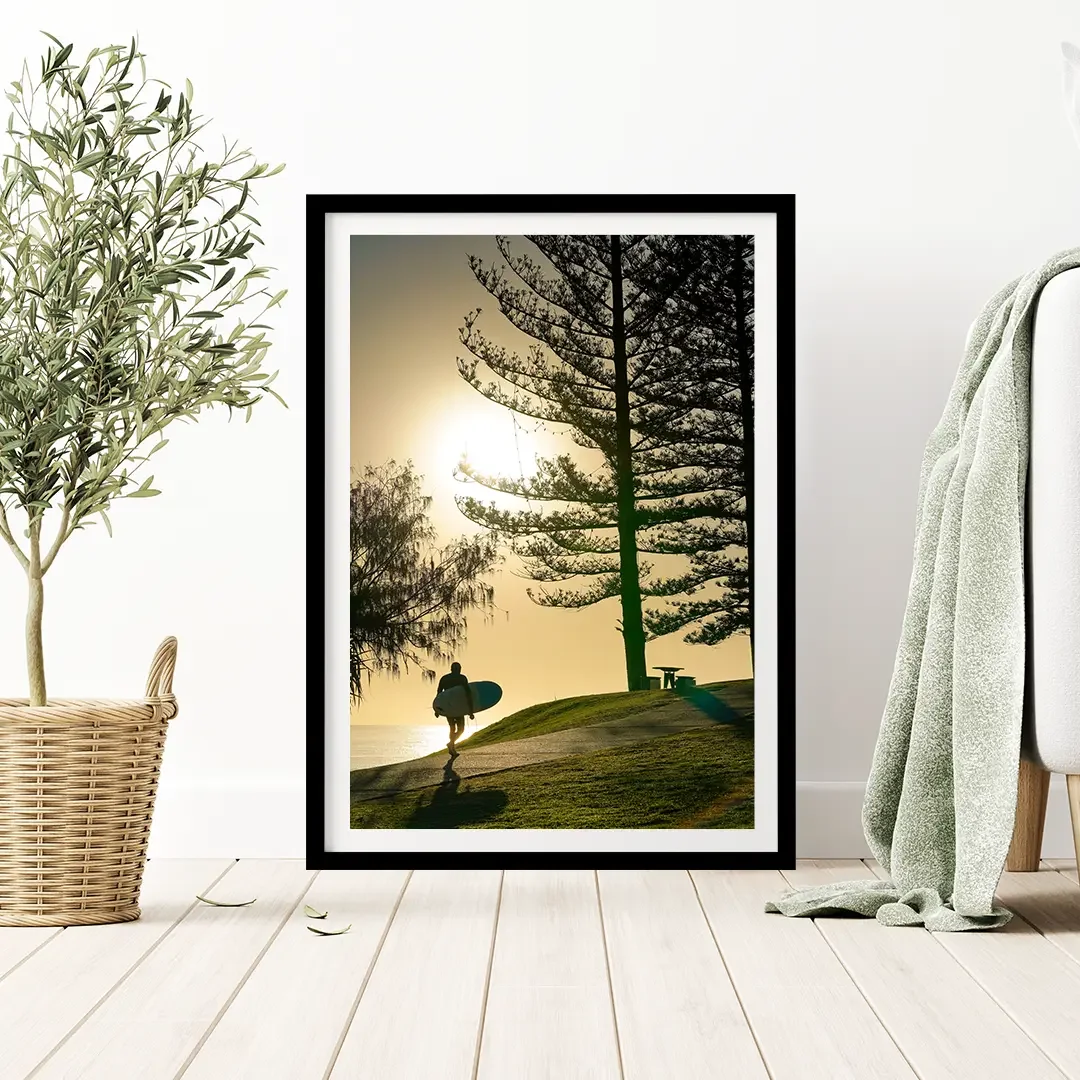Burleigh Heads print by photographer Michael Tomkinson