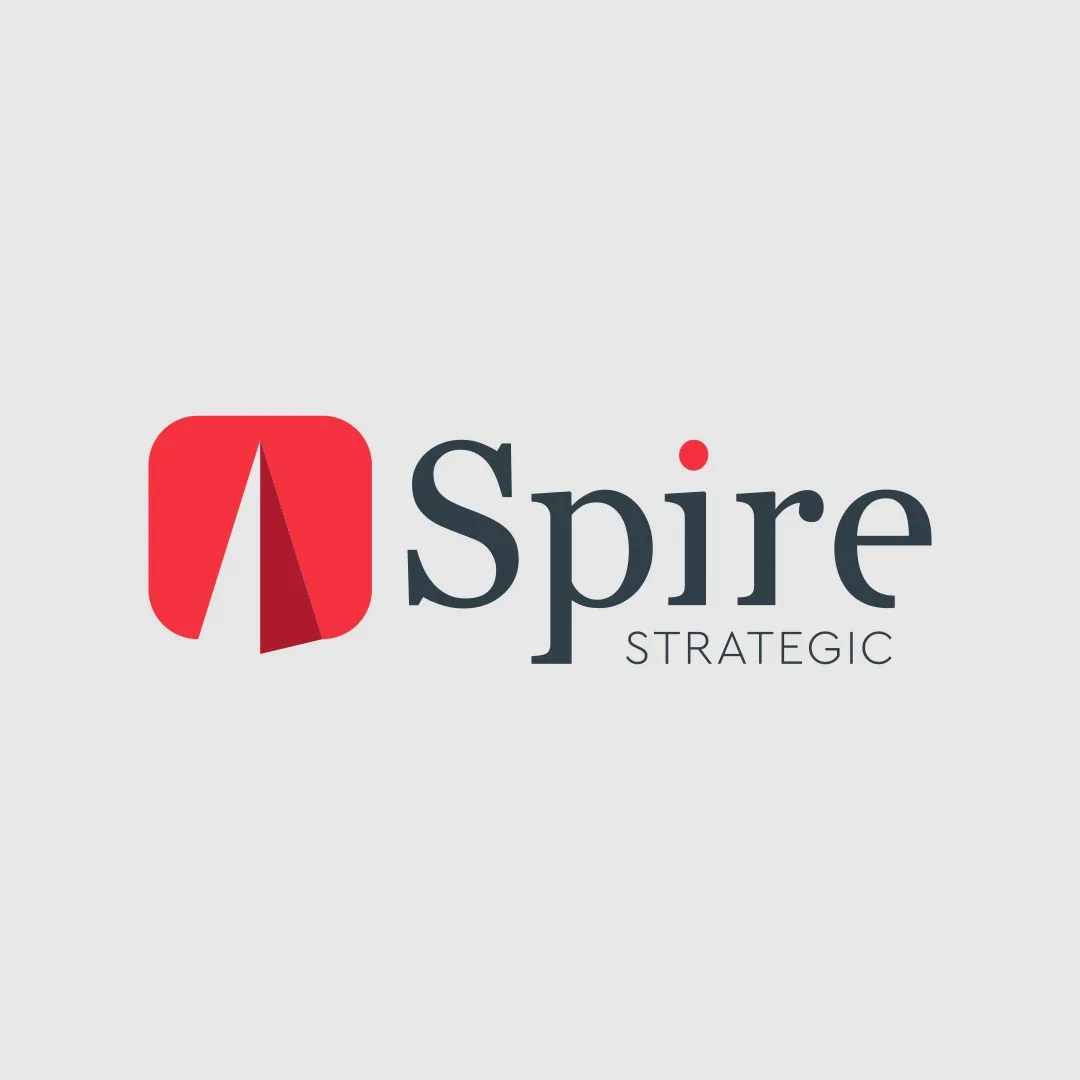 Spire Strategic logo design