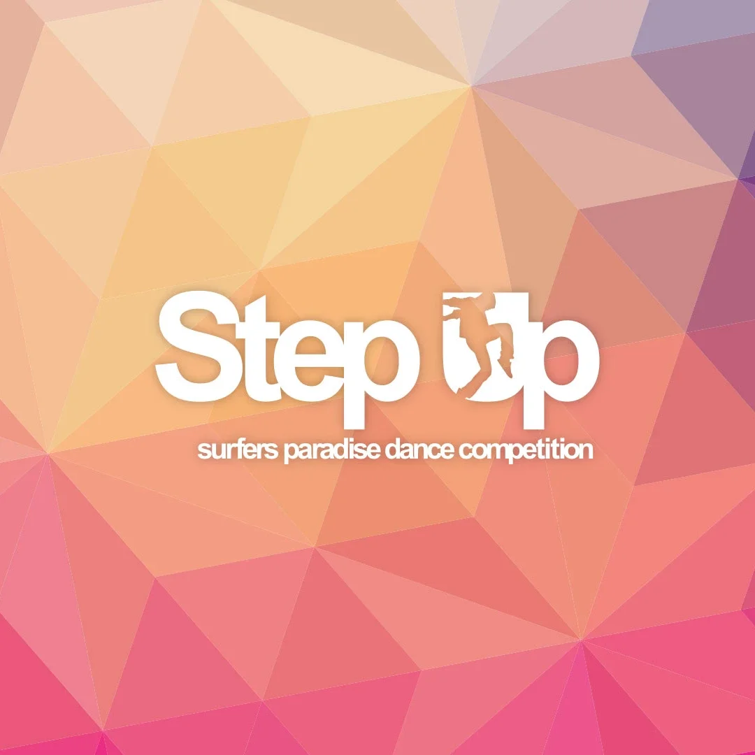 Step Up Surfers Paradise Dance Competition logo design