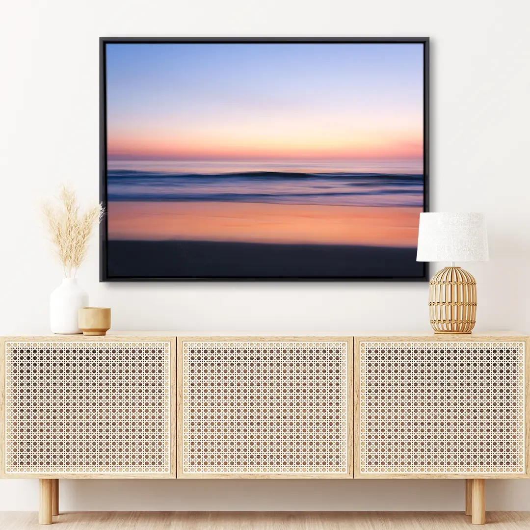 Abstract sunrise print by photographer Michael Tomkinson