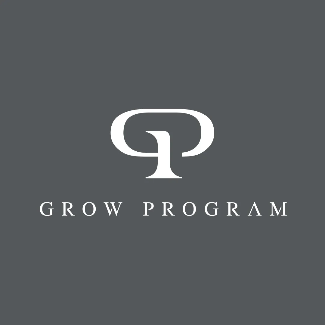 Grow Program logo design
