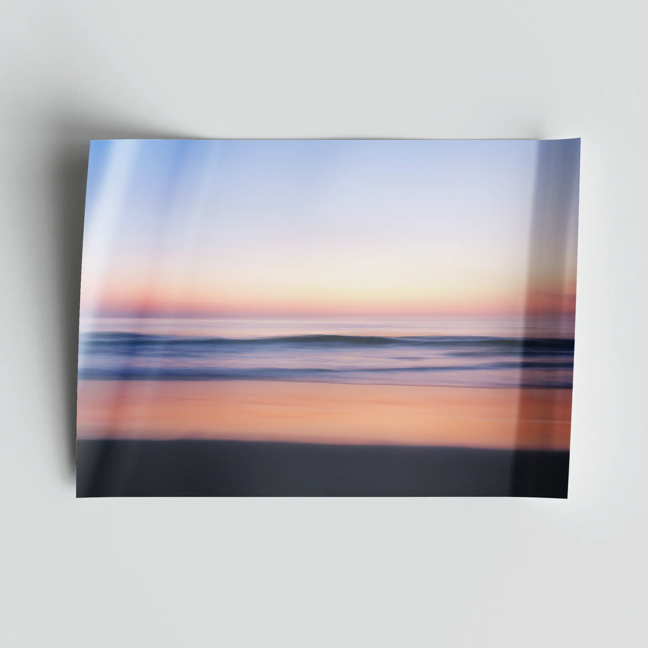 Abstract sunrise print by photographer Michael Tomkinson