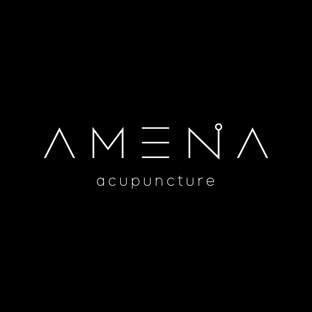 Amena Acupuncture logo design