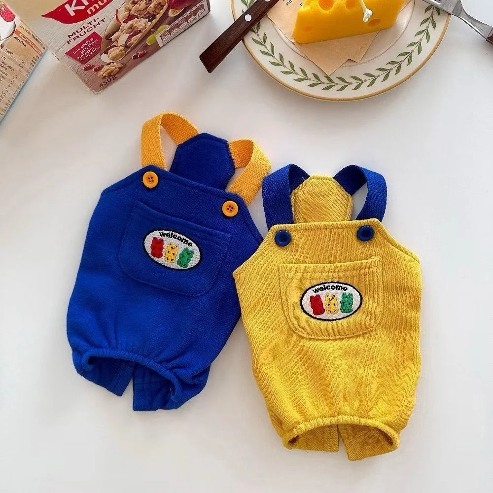 Gummy Bear Pet Overalls – Soft & Stylish Outfit for Small Pets 🐾