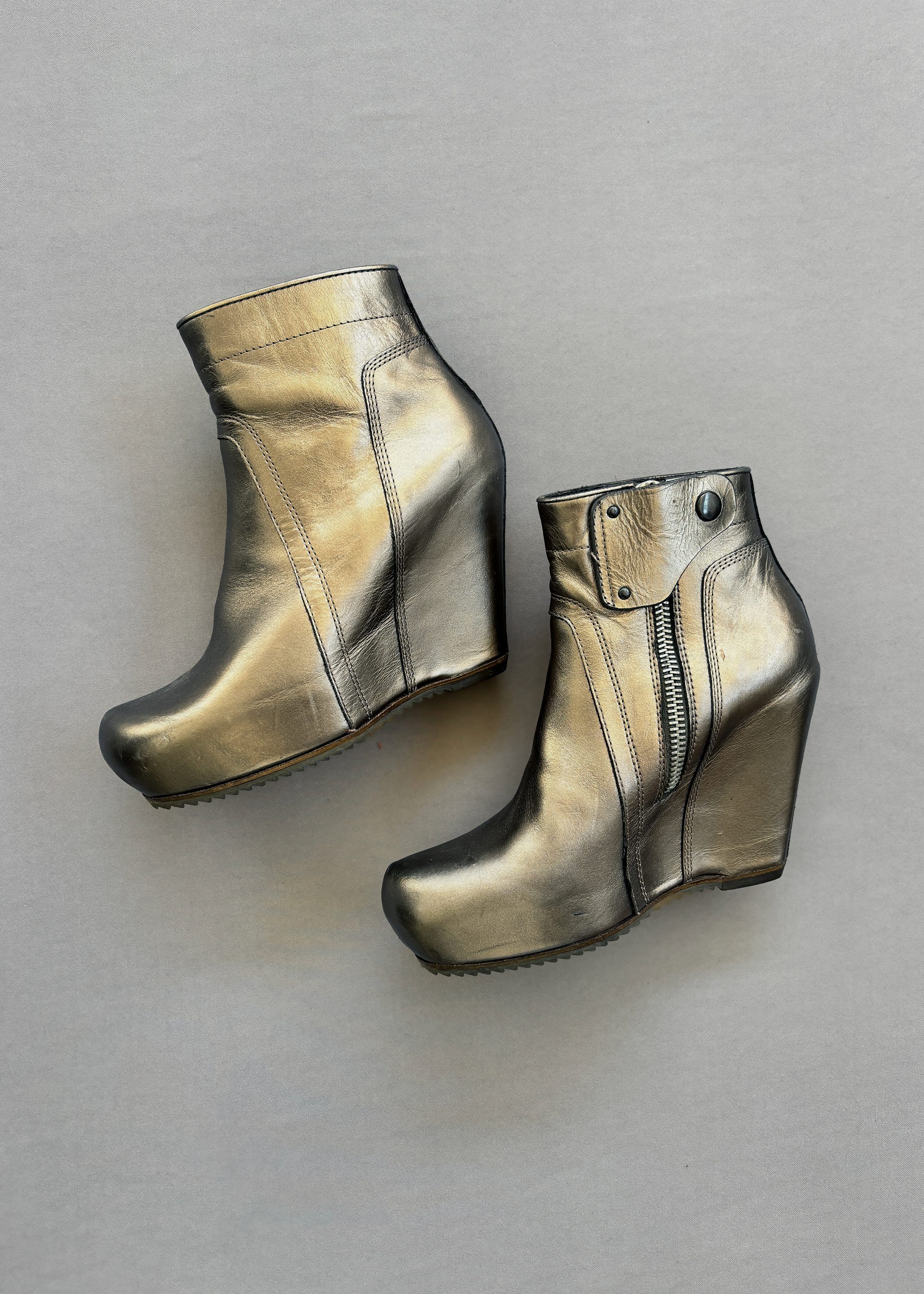 Rick Owens Wedge Ankle Boot EU 37