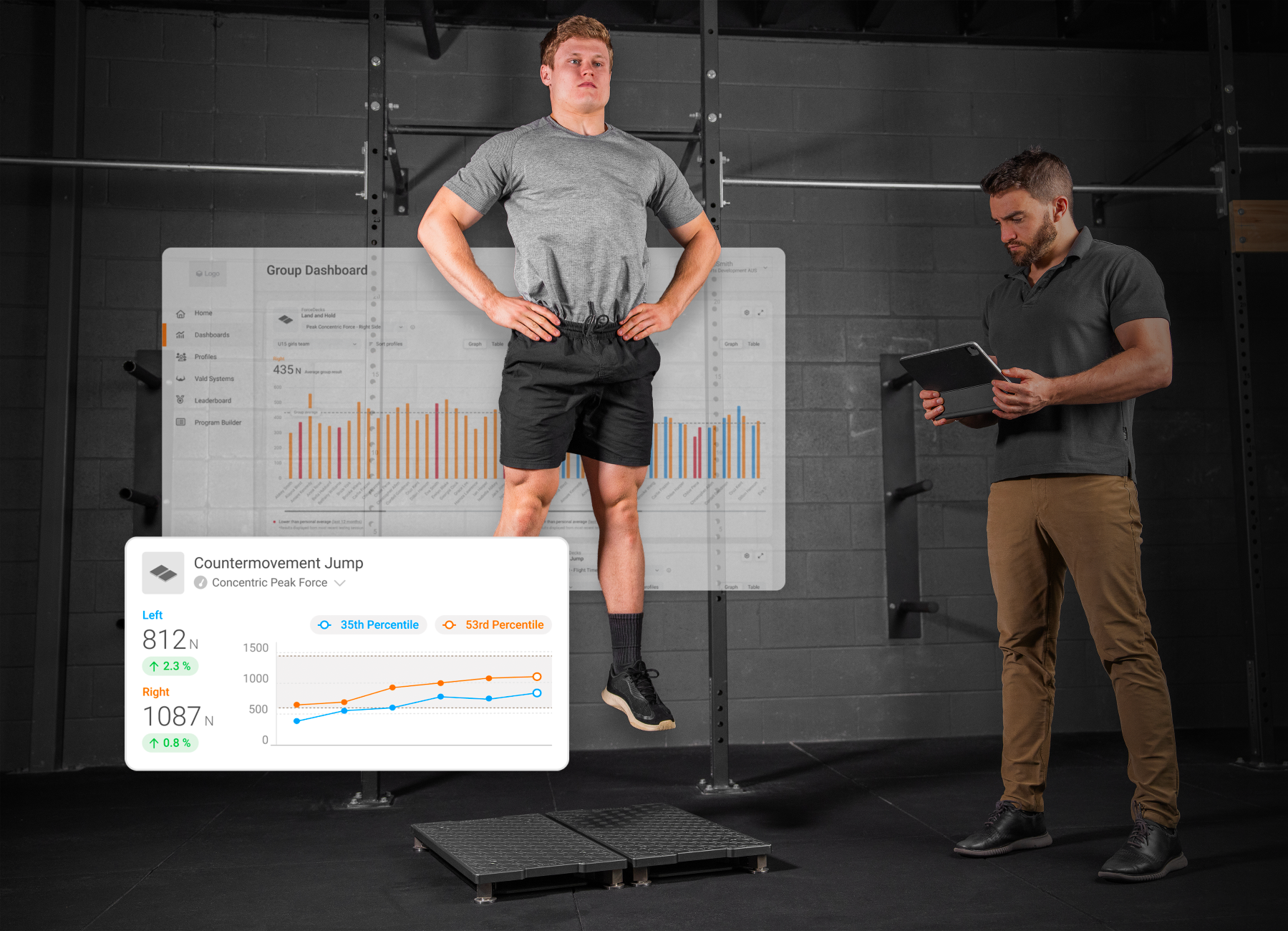 VALD Performance Force Decks testing Countermovement Jump
