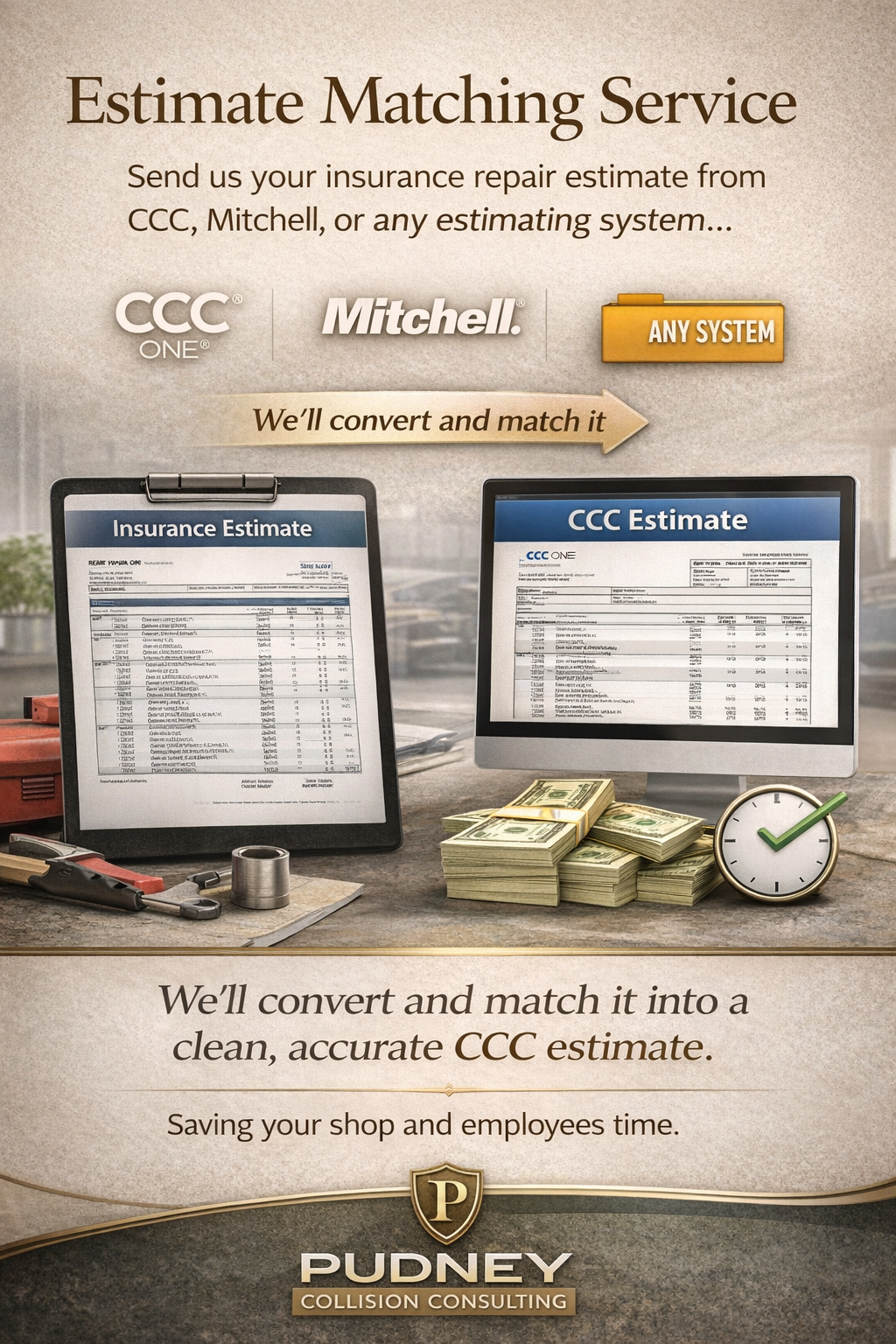 Estimate Matching Service