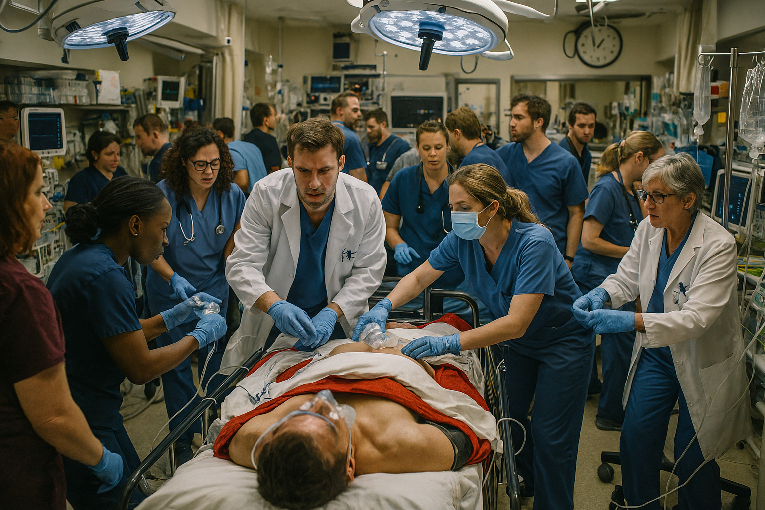 Common Pitfalls in Crowded Trauma Bays: An Examination of Controlled Chaos