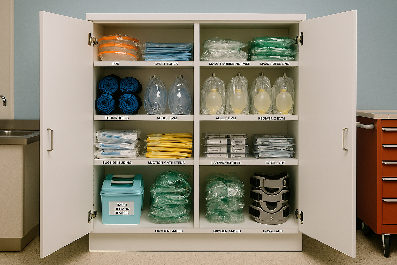 Trauma Bay Readiness: Because Chaos Deserves a Well‑Organized Stage