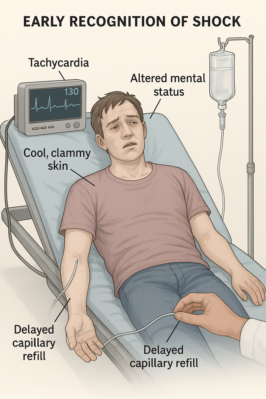 Circulation – Early Signs of Shock in Trauma Patients