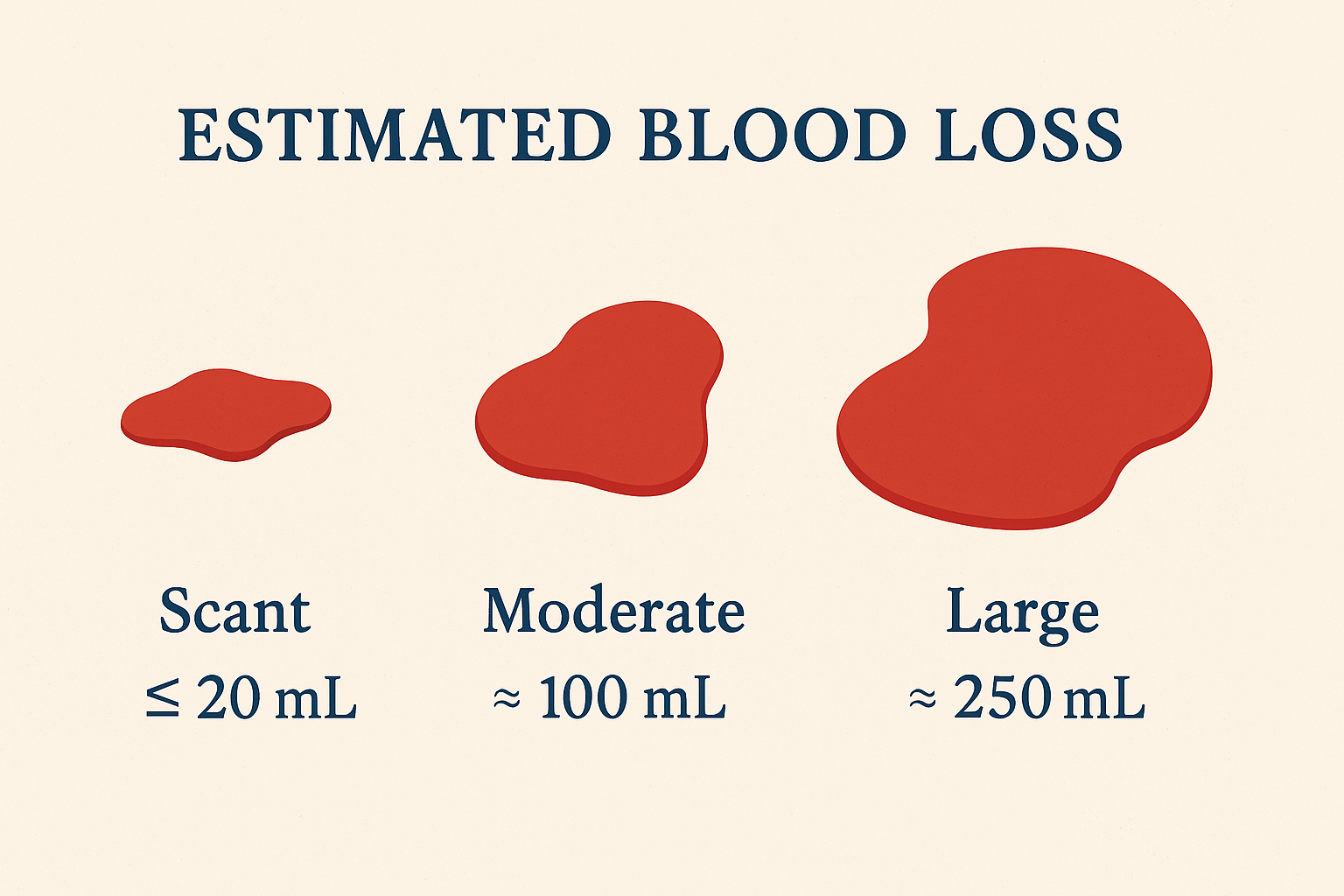 Documentation of Estimated Blood Loss: Consistency Tips for Trauma Patients