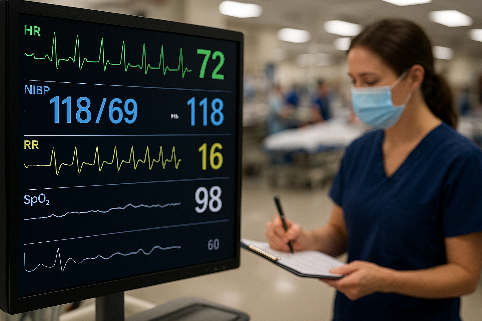 Vital Sign Sequence &amp; Timing for Trauma Activations