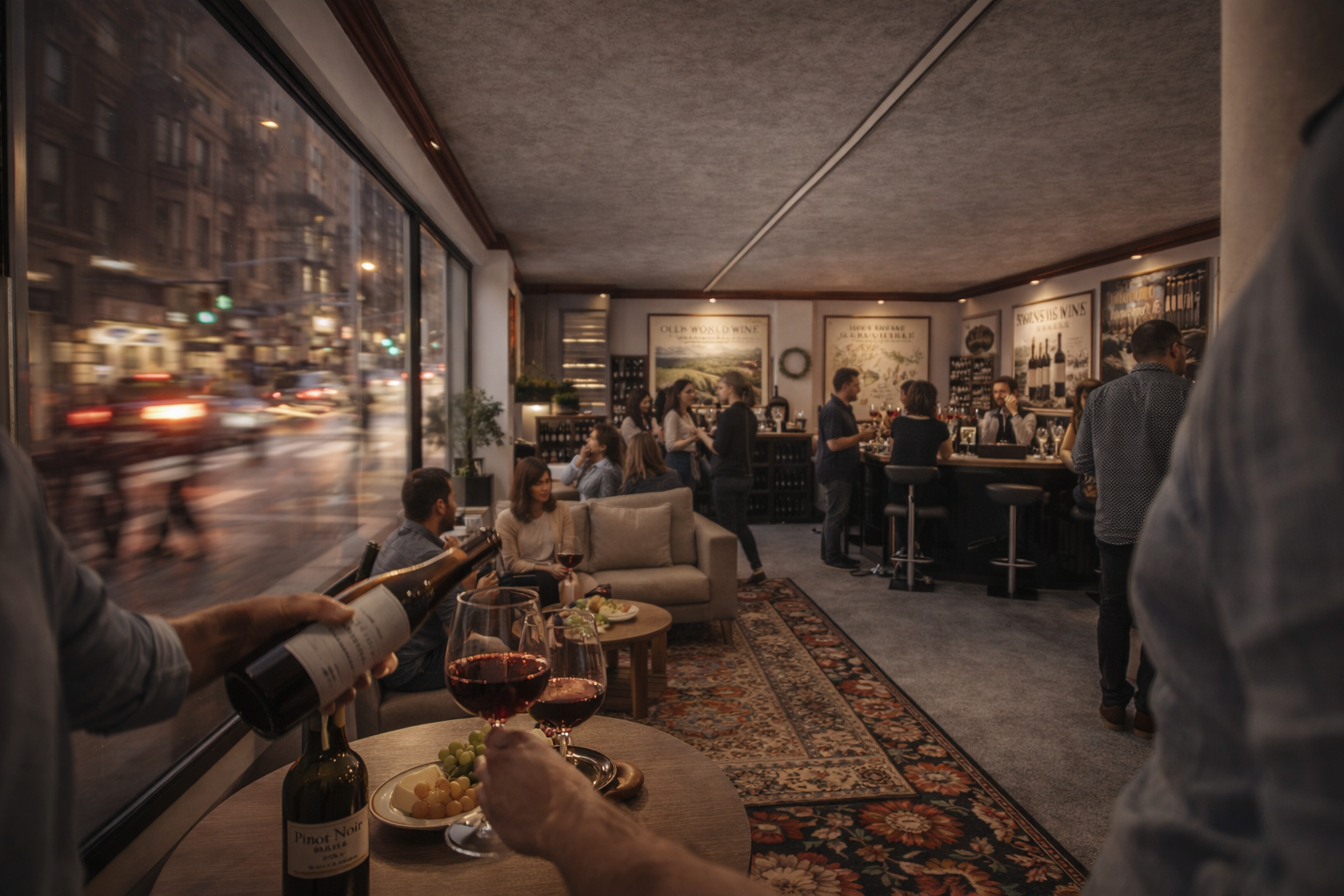 Cellar Street was conceived as a window into Wine Enthusiast’s world. I led the design and all final renders, focusing on atmosphere