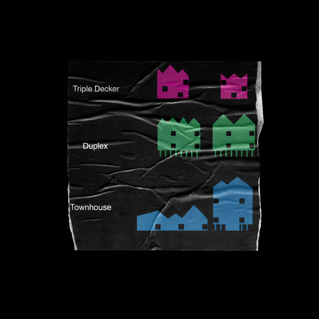 The project takes three housing typologies to transform Chelsea Ma into the site that investigates "what it means to live in a billboard?"