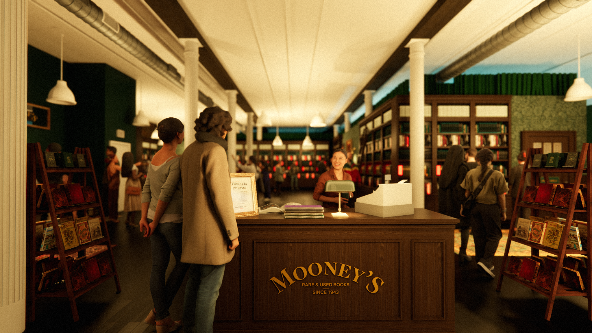 My role was on the Initial 3D design for the full pop-up environment and spatial layout