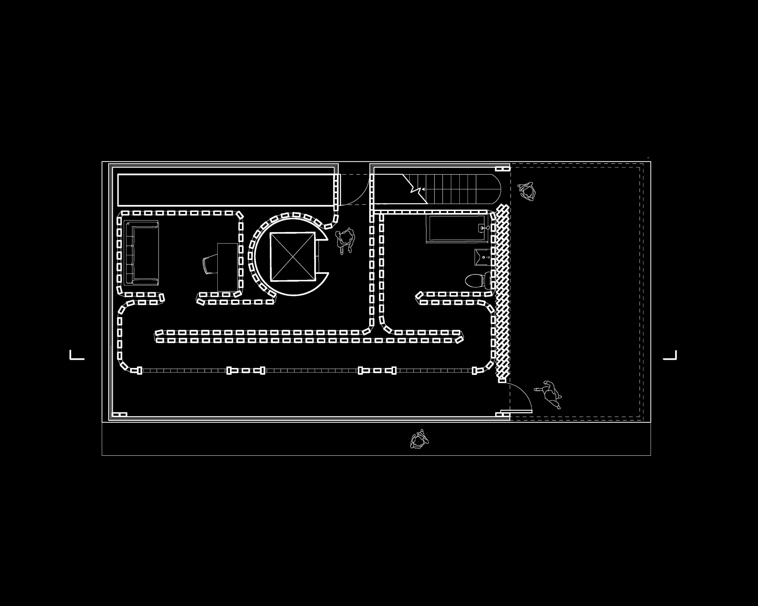 This project explores social class through architecture. A central family unit is wrapped by a higher-end residence, creating a layout where the luxury exterior observes the life within the center
