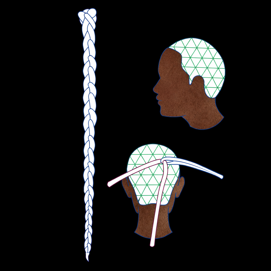 the "Utopia" is rooted in the iconography of Black culture. We used the Box Braid as a structural blueprint, translating its signature "parting and weaving" into the building’s layout