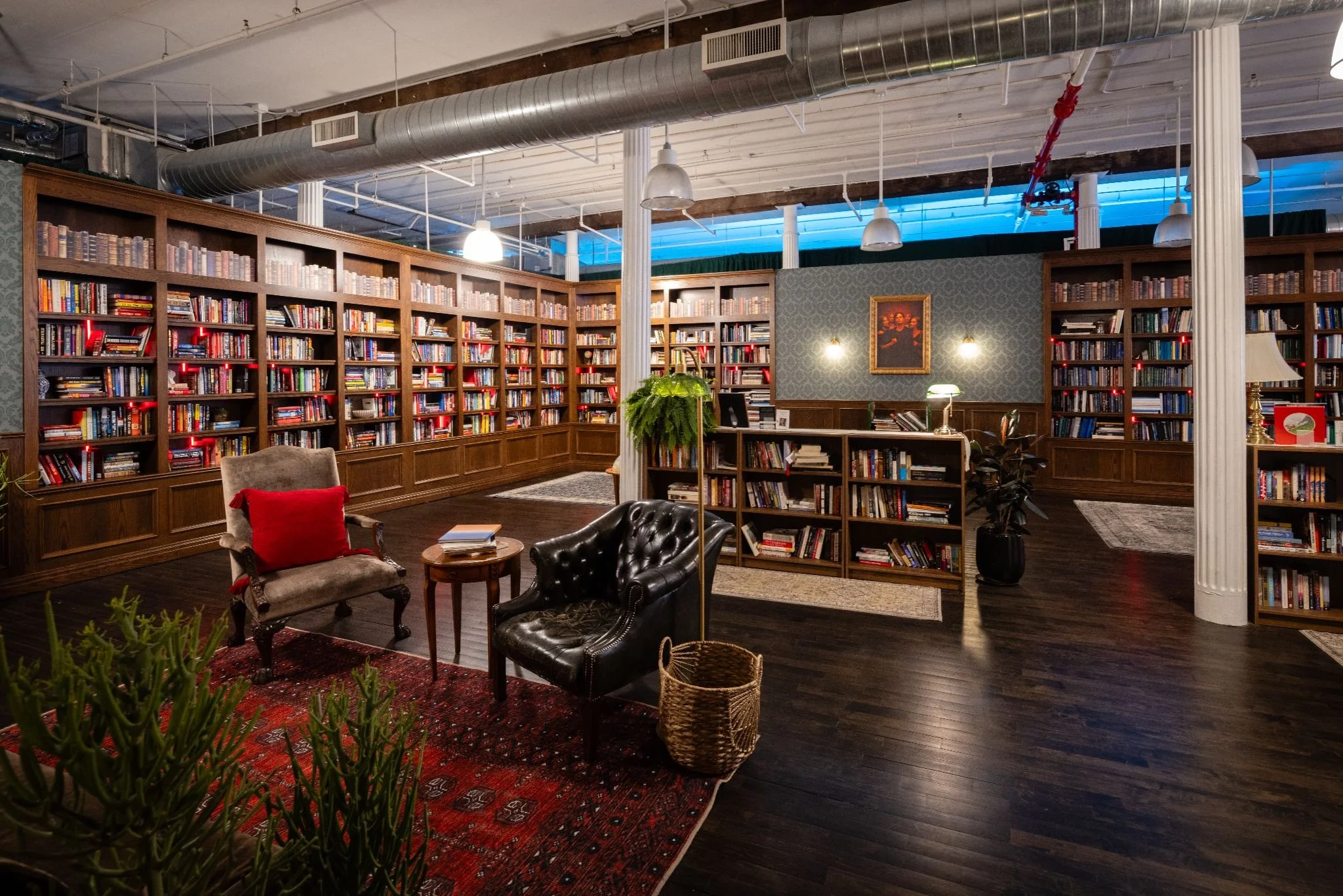 The entry checkpoint where guests were folded into the experience