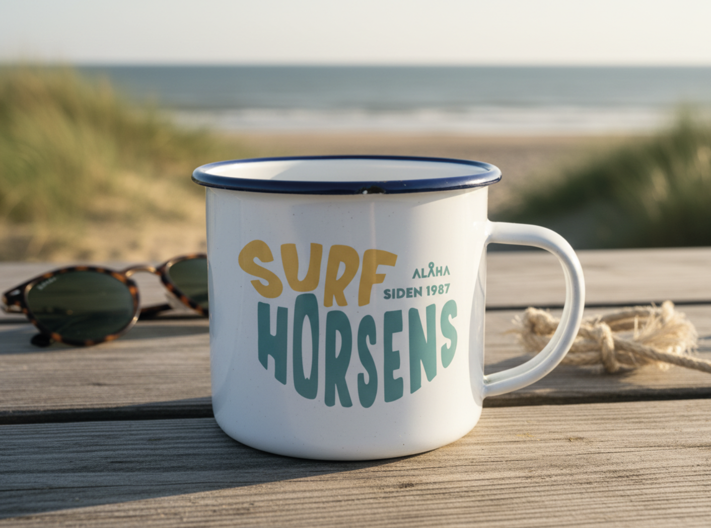 SurfHorsens visuel identitet by MP Design Studio Aps, Marie Prokopek