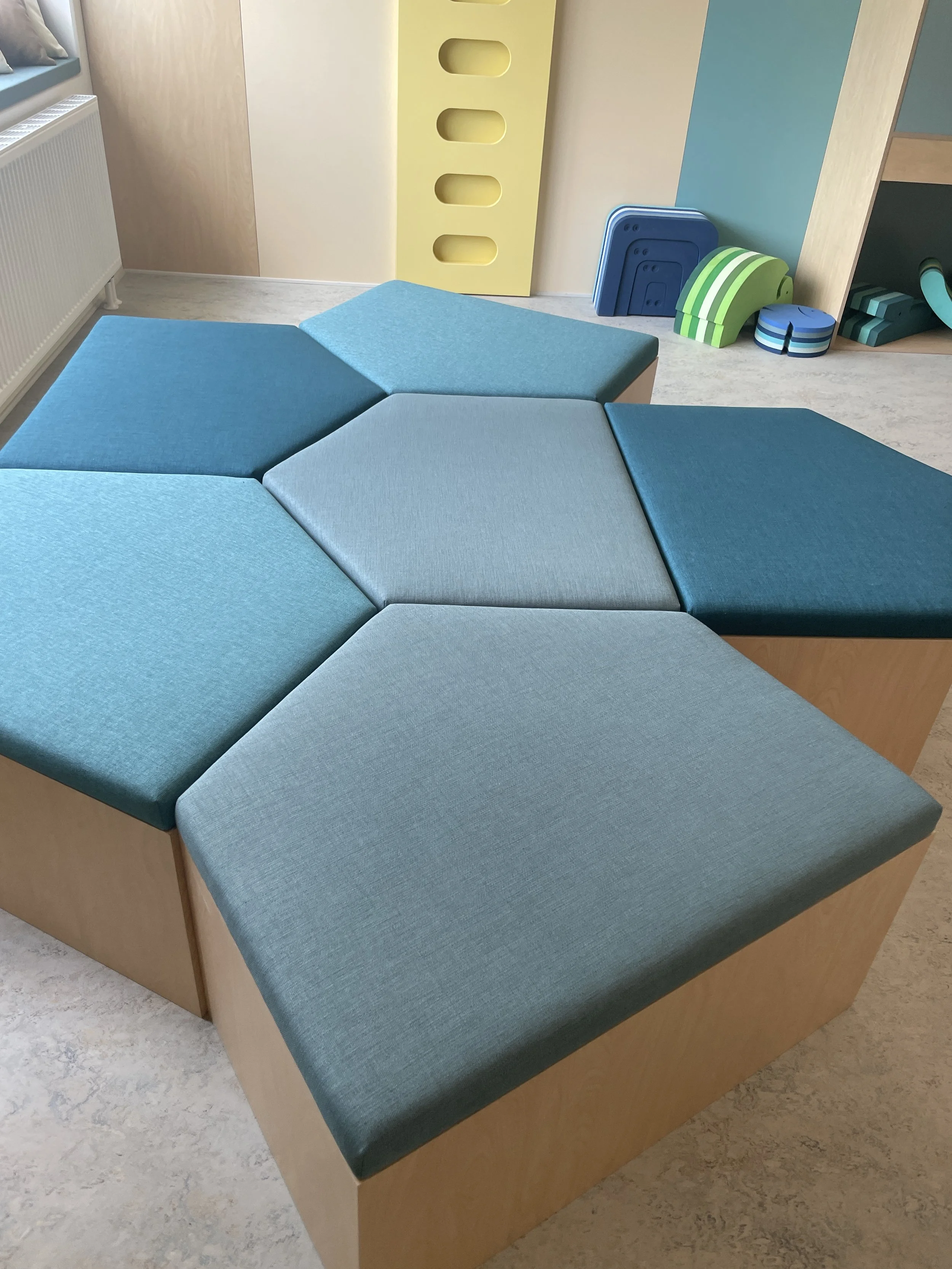 Lystrup svømmehal MP design Studio Marie Prokopek  Læringsmiljø makerspace