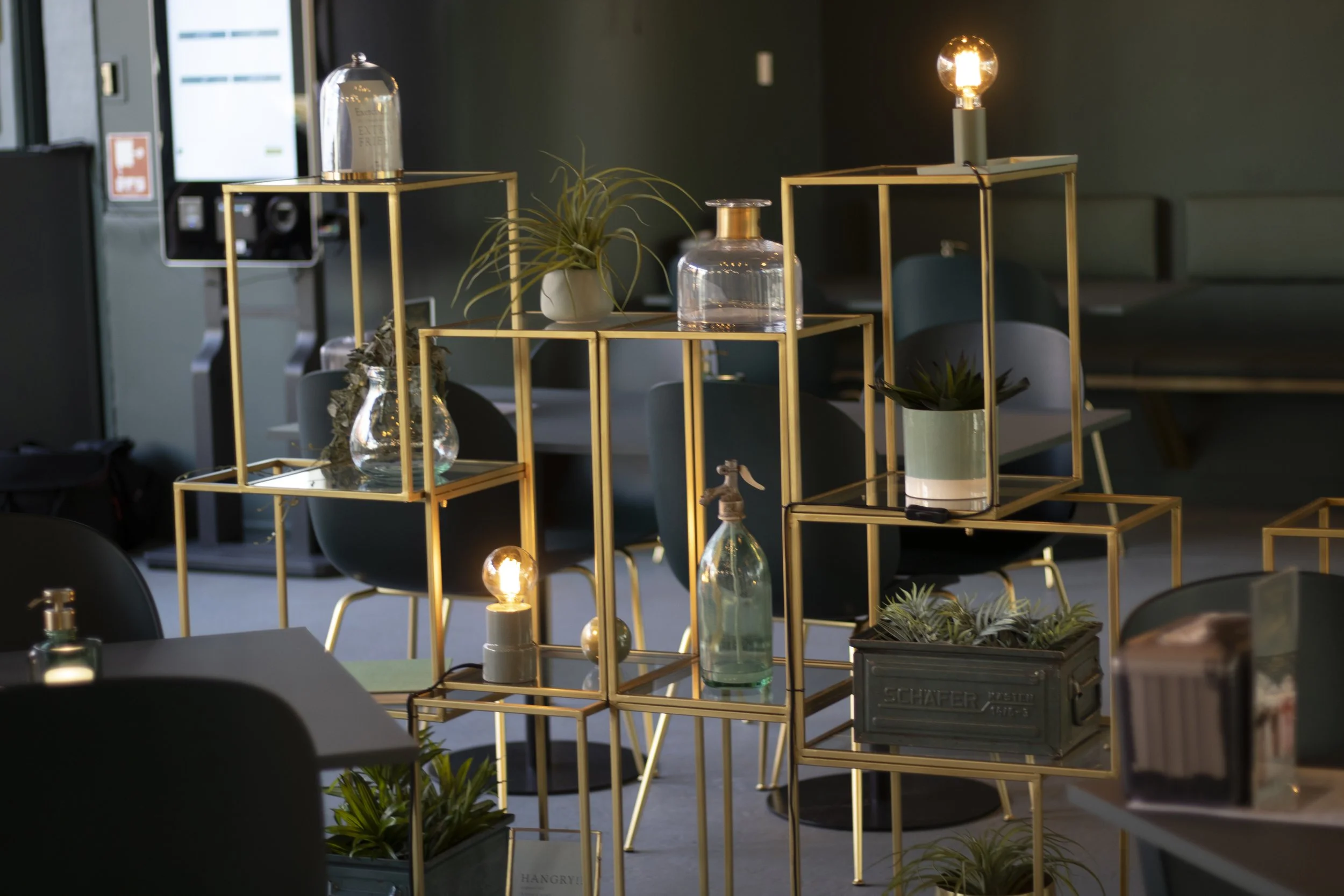 The Burger Concept Restaurant indretning, Konceptdesign, visueltdesign, MP design Studio Marie Prokopek  