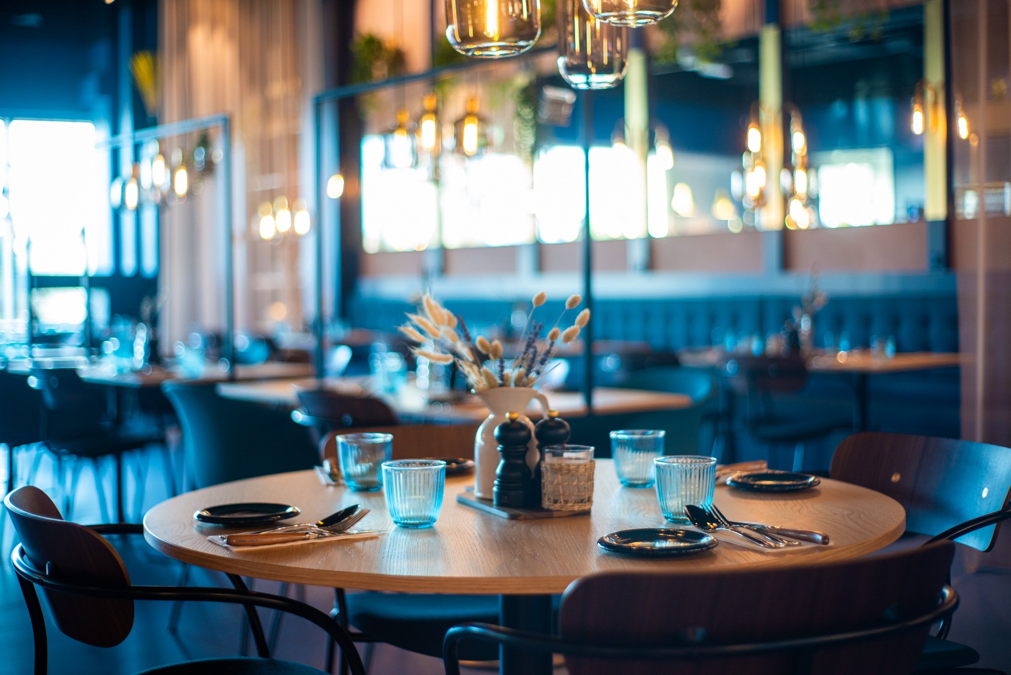 Restaurant indretning, Konceptdesign, visueltdesign, MP design Studio Marie Prokopek  