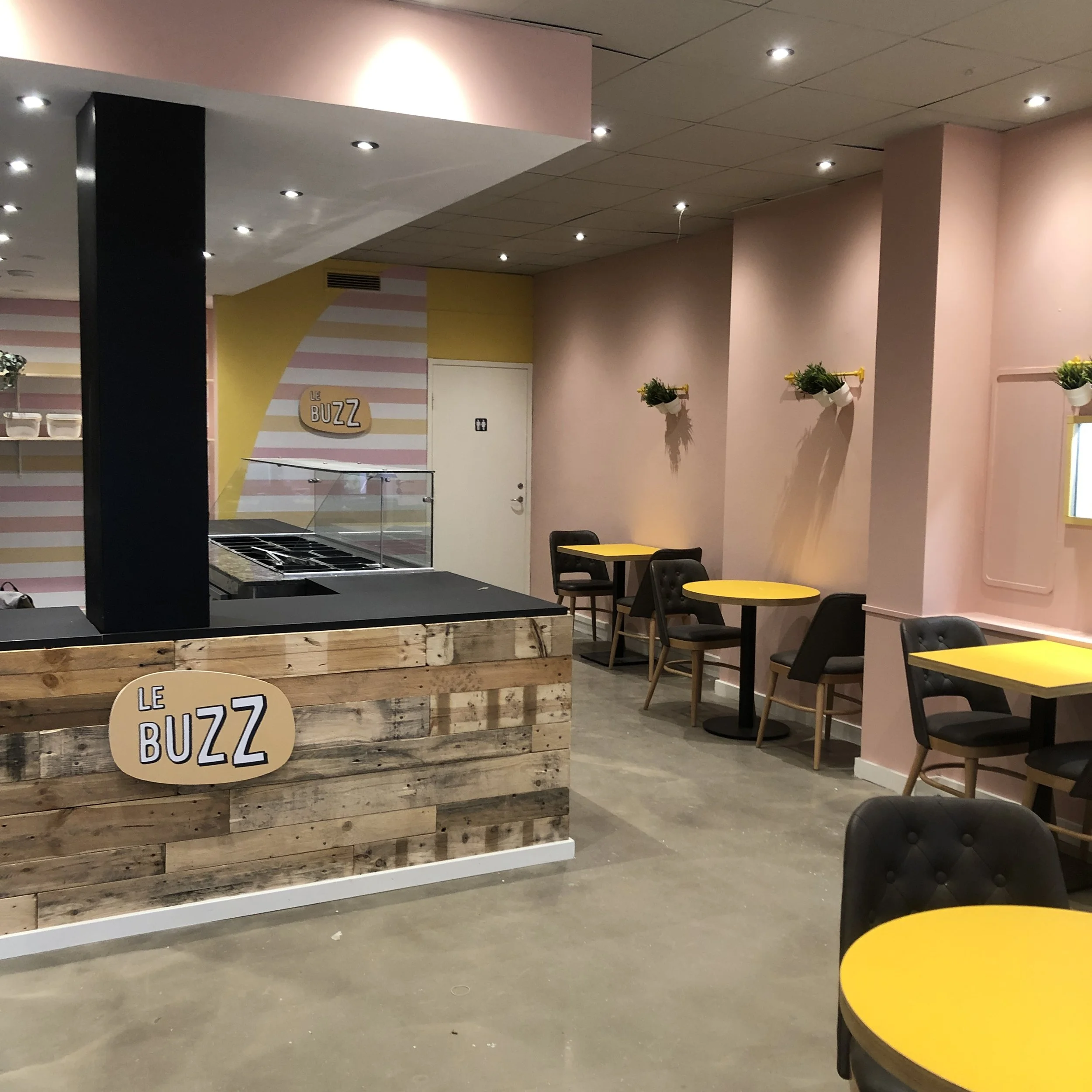 Restaurant indretning, Konceptdesign, visueltdesign, MP design Studio Marie Prokopek  