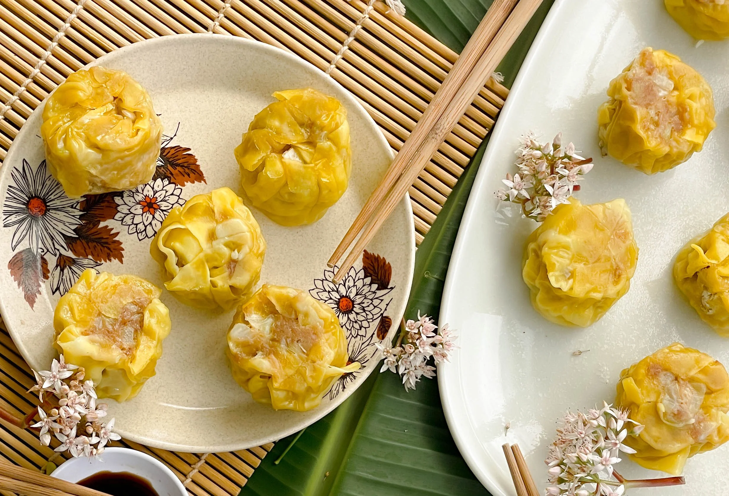 Pork and Vegetable Dim Sum