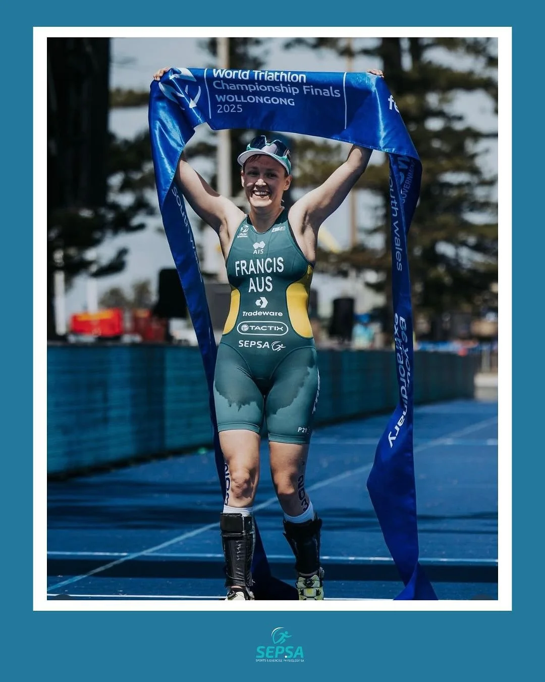 🏆 WORLD CHAMPION ALERT! 🏆
 Swipe, to see what 7 years of dedication looks like!
&nbsp; What a moment! Huge congratulations to @anu__francis, newly crowned PTS2 Triathlon World Champion.
&nbsp;
Over the past 7 years, Anu has embodied everything we s