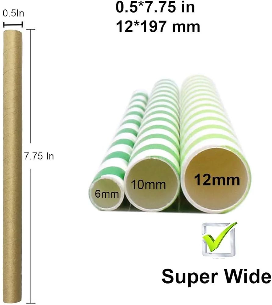 Paper Bubble Tea BioStraw