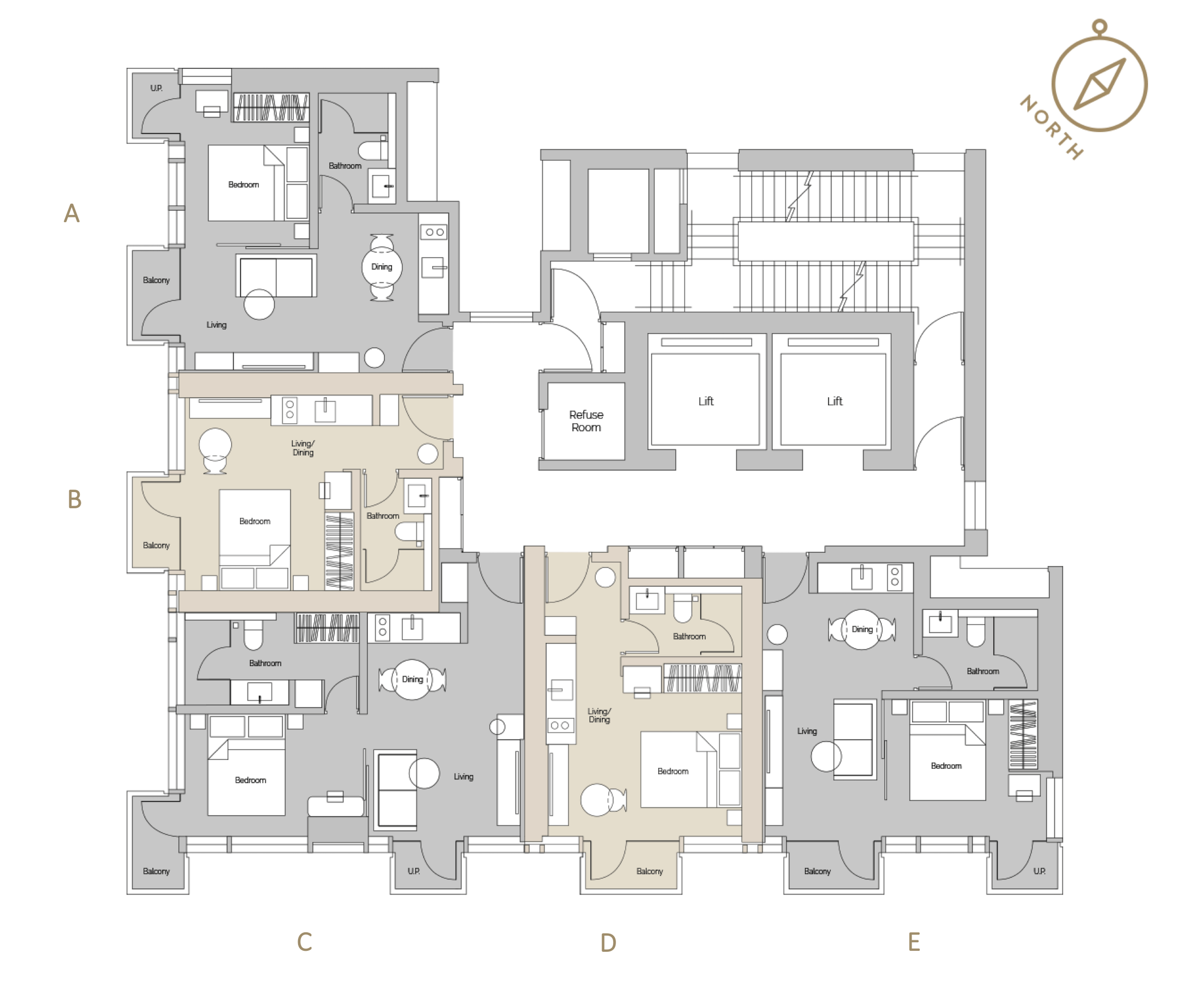 The Luna Wan Chai Floor Plan