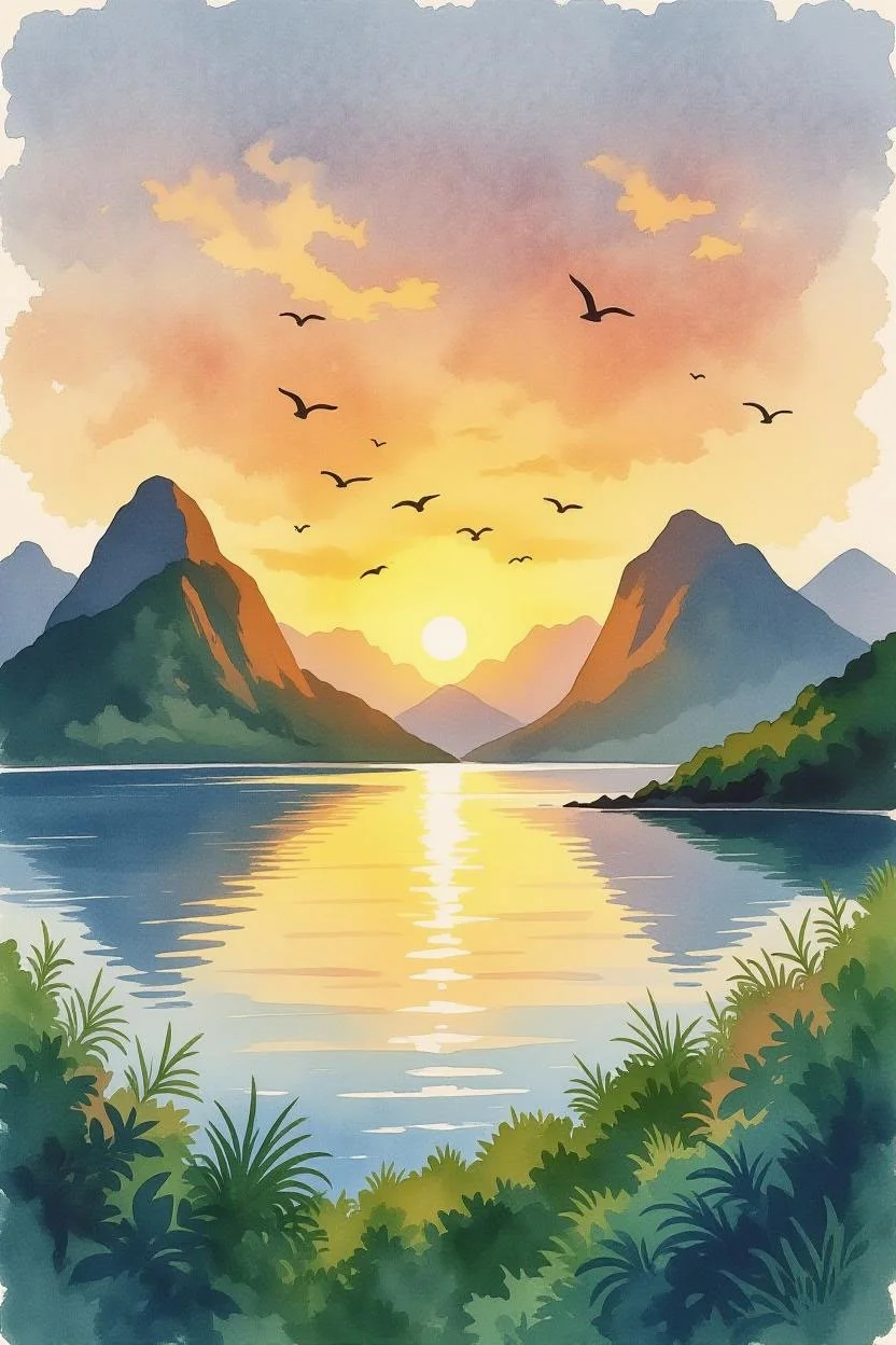 I Painted The Same Sunset, A Hundred Times