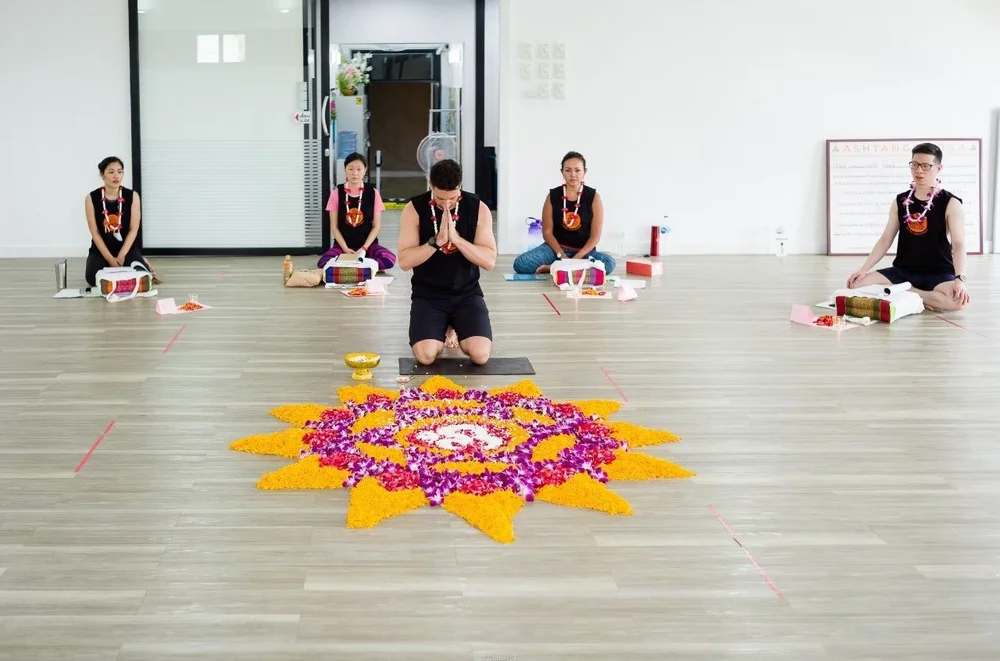 Yoga teacher graduation