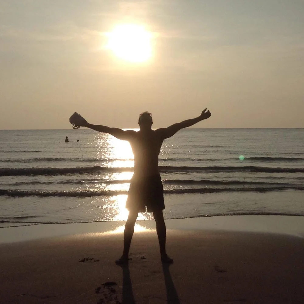 Sunrise on the beach