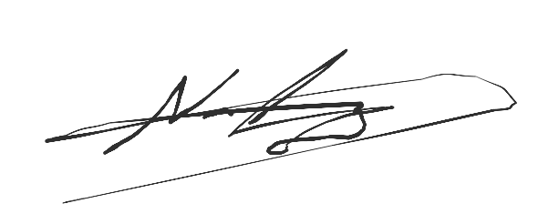 Unterschrift auf einem schwarzen Hintergrund.