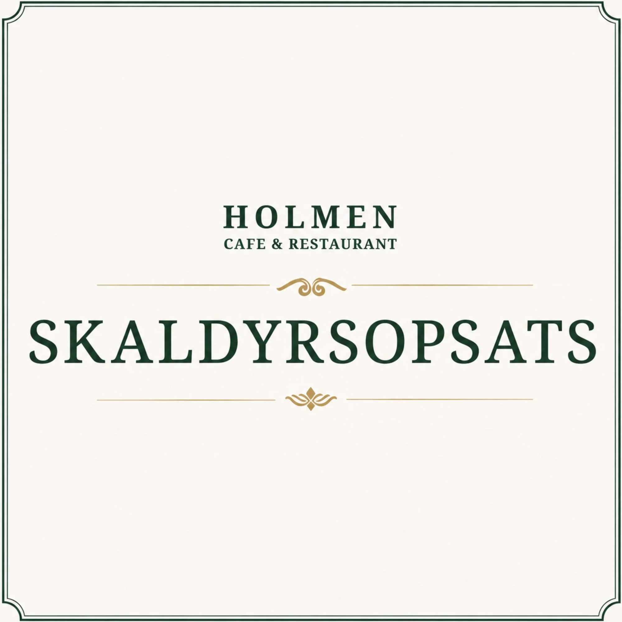 Skaldyrsopsats
