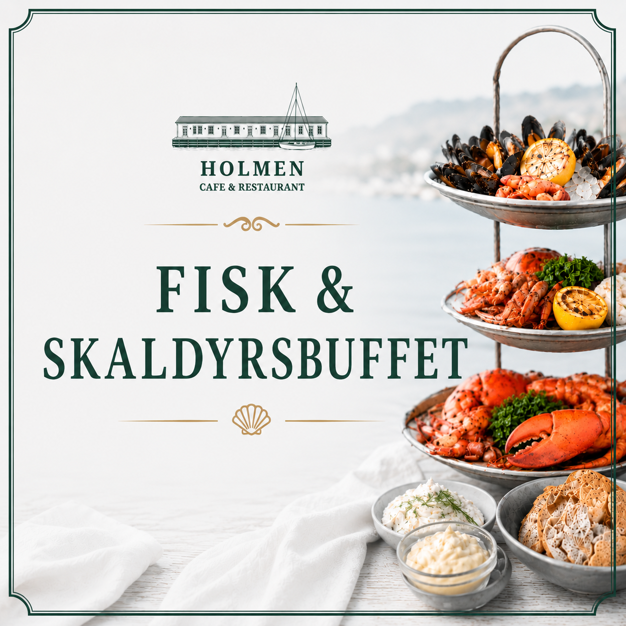 Fisk & skaldyrsbuffet