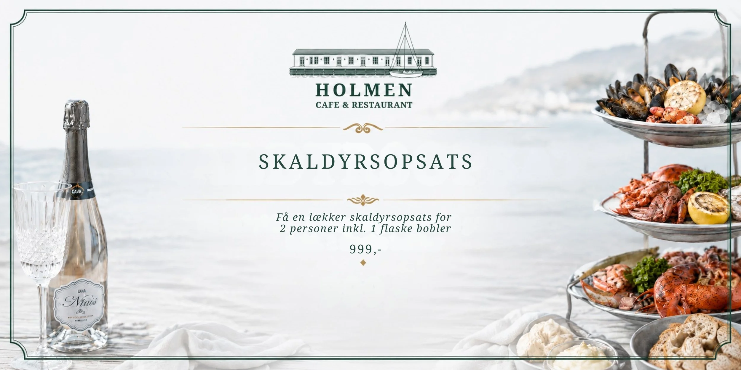 Skaldyrsopsats Holmen