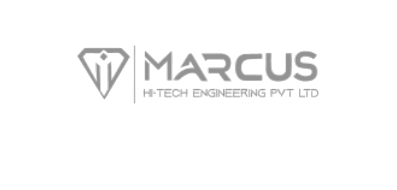 Black and white logo with a geometric diamond shape and the text 'Marcus' in large font, with smaller text below reading 'Designing My Future'.