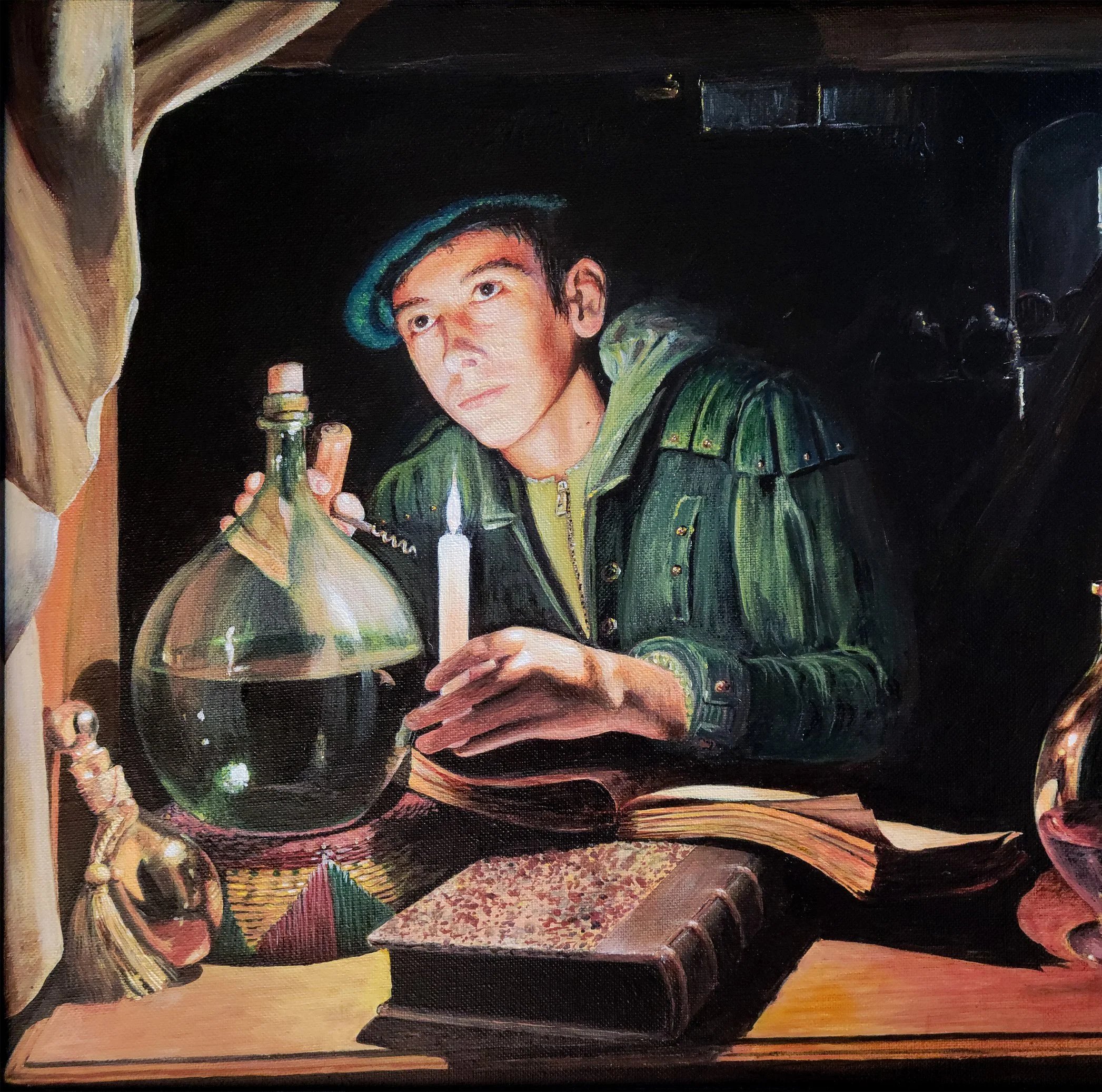 Le garçon à la bougie